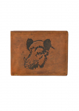 Vintage Animal Collection Wild Boar brown Leder
